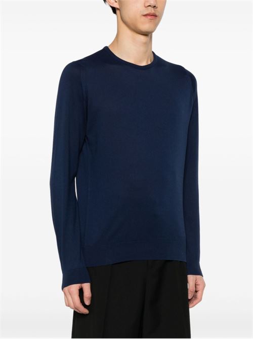 Cotton sweater JOHN SMEDLEY | HATFIELDFRENCHNAVY